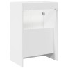 Armoire sous évier de salle de bain Blanc 56 x 37,5 x 81 cm 621687621687