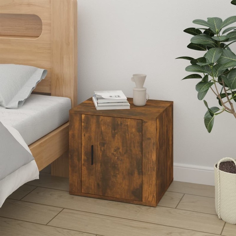 Table de chevet Chêne fumé 50x39x47 cm 621688621688