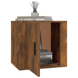 Table de chevet Chêne fumé 50x39x47 cm 621688621688