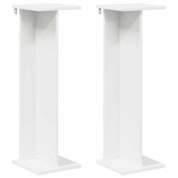 Support de Plante 2 pcs Blanc 25 x 25,5 x 80,5 cm 621690621690