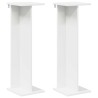 Support de Plante 2 pcs Blanc 25 x 25,5 x 80,5 cm 621690621690
