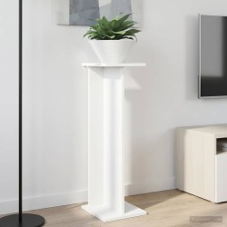 Support de Plante 2 pcs Blanc 25 x 25,5 x 80,5 cm 621690621690