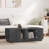Table basse Gris 110x50x40 cm Bois massif de pin 621692621692