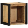 Tables de chevet 2 pcs 40x35x40 cm bois de manguier massif brut 621696621696