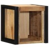 Tables de chevet 2 pcs 40x35x40 cm bois de manguier massif brut 621696621696