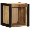 Tables de chevet 2 pcs 40x35x40 cm bois de manguier massif brut 621696621696