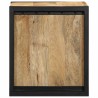 Tables de chevet 2 pcs 40x35x40 cm bois de manguier massif brut 621696621696