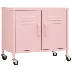 Armoire de rangement Rose 60x35x56 cm Acier 621698621698