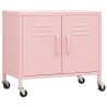 Armoire de rangement Rose 60x35x56 cm Acier 621698621698