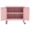 Armoire de rangement Rose 60x35x56 cm Acier 621698621698