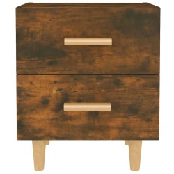 Table de chevet Chêne fumé 40x35x47,5 cm 621701621701