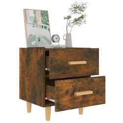 Table de chevet Chêne fumé 40x35x47,5 cm 621701621701