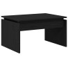 Table basse Chêne noir 68 x 50 x 38 cm Bois d'ingénierie 621704621704