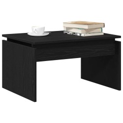 Table basse Chêne noir 68 x 50 x 38 cm Bois d'ingénierie 621704621704