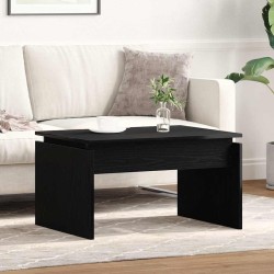 Table basse Chêne noir 68 x 50 x 38 cm Bois d'ingénierie 621704621704