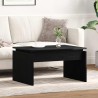 Table basse Chêne noir 68 x 50 x 38 cm Bois d'ingénierie 621704621704