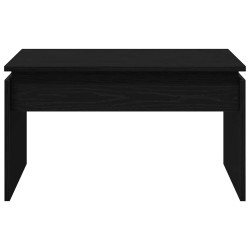 Table basse Chêne noir 68 x 50 x 38 cm Bois d'ingénierie 621704621704