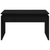 Table basse Chêne noir 68 x 50 x 38 cm Bois d'ingénierie 621704621704