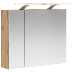 Armoire Miroir de Salle de Bain Chêne artisan 60 x 14,5 x 50 cm 621710621710