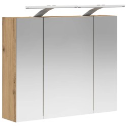 Armoire Miroir de Salle de Bain Chêne artisan 60 x 14,5 x 50 cm 621710621710