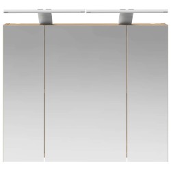 Armoire Miroir de Salle de Bain Chêne artisan 60 x 14,5 x 50 cm 621710621710
