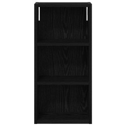 Armoire murale de salle de bain Chêne Noir 30 x 16 x 62,5 cm 621712621712