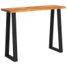 Table console à live edge 110x35x80 cm bois d'acacia solide 621716621716