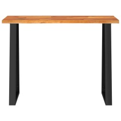 Table console à live edge 110x35x80 cm bois d'acacia solide 621716621716