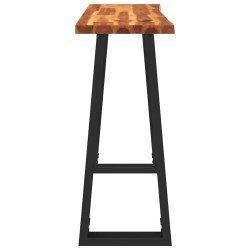 Table console à live edge 110x35x80 cm bois d'acacia solide 621716621716