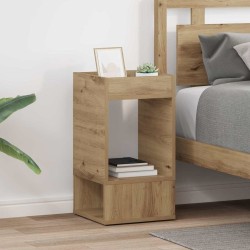 Table d'appoint 2 pc Chêne artisanal 30 x 30 x 56 cm 621717621717