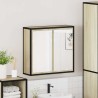 Armoire de salle de bain avec miroir Chêne Sonoma 65 x 20 x 60 cm Bois d'ingénierie 621718621718