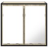 Armoire de salle de bain avec miroir Chêne Sonoma 65 x 20 x 60 cm Bois d'ingénierie 621718621718