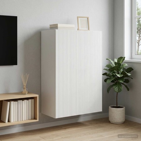 Armoire Murale Blanc 66 x 34,5 x 90 cm Bois d'ingénierie 621721621721