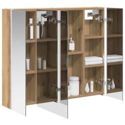 Armoire Miroir de Salle de Bain Chêne artisan 621722621722