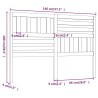 Tête de lit 146x4x100 cm Bois massif de pin 621730621730