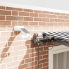 Auvent rétractable automatique avec LED anthracite et blanc 621731621731