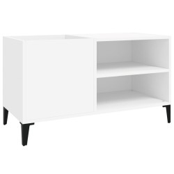 Armoire à disques blanc 84,5x38x48 cm bois d'ingénierie 621732621732