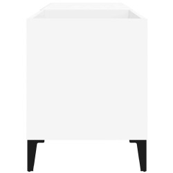Armoire à disques blanc 84,5x38x48 cm bois d'ingénierie 621732621732