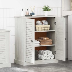 Armoire de salle de bain avec porte VIGO Blanc et Blanc Antique 621733621733