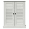 Armoire de salle de bain avec porte VIGO Blanc et Blanc Antique 621733621733