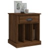 Tables de chevet 2 pcs chêne marron 43x36x50 cm 621737621737