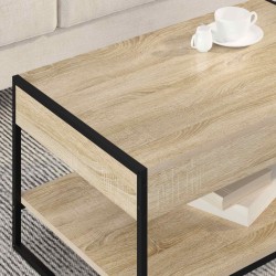 Table basse Sonoma 80 x 50 x 40 cm Bois d'ingénierie 621739621739