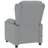 Fauteuil inclinable électrique Gris clair Tissu 621741621741