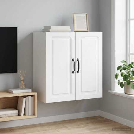 Armoire Murale Blanc 59 x 31 x 60 cm Bois d'ingénierie 621744621744
