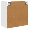 Armoire Murale Blanc 59 x 31 x 60 cm Bois d'ingénierie 621744621744