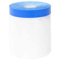 Film de masquage avec ruban adhésif 12 pcs Transparent et Bleu 621747621747