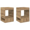 Table d'appoint 2 pc Chêne artisanal 40 x 40 x 56 cm 621748621748