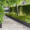 Bordure de Pelouse 20 pcs 103 x 30 cm Acier Noir 621751621751