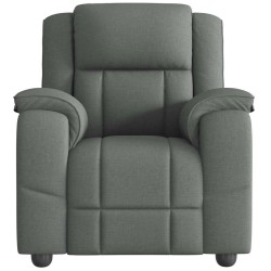 Fauteuil de massage inclinable Gris foncé Tissu 621753621753