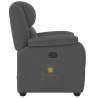 Fauteuil de massage inclinable Gris foncé Tissu 621753621753